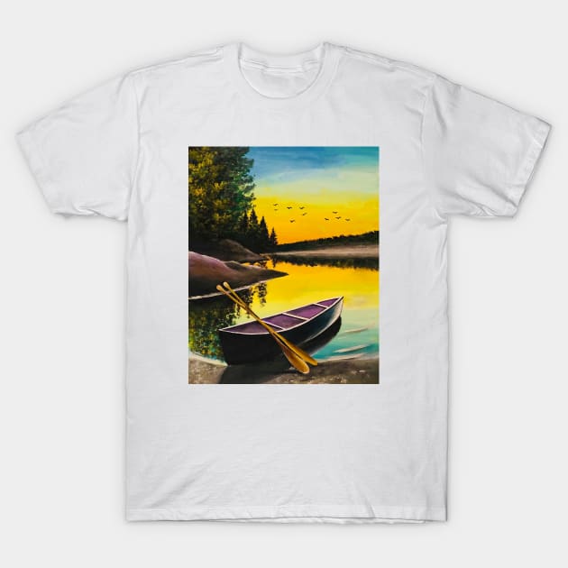 Boat T-Shirt by Creativity Explode